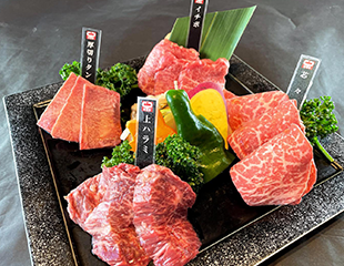 その日の仕入れで選ぶ上質な黒毛和牛！